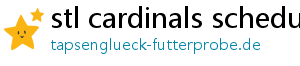 stl cardinals schedule
